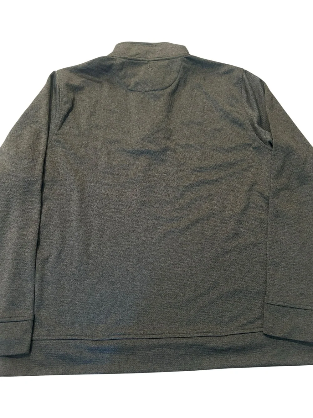 Tailorbyrd Quarter-Zip Pullover in Dark Charcoal